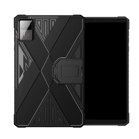 Silicone Case for Legion Y700 2025 Tablet Heavy Duty Shockproof Protective Case Holder with Adjustable Bracket