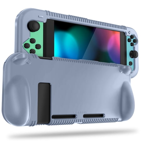 Silicone Case for Nintendo Switch - Fintie Soft Anti-Slip Shock Proof Protective Cover with Ergonomic Grip Design