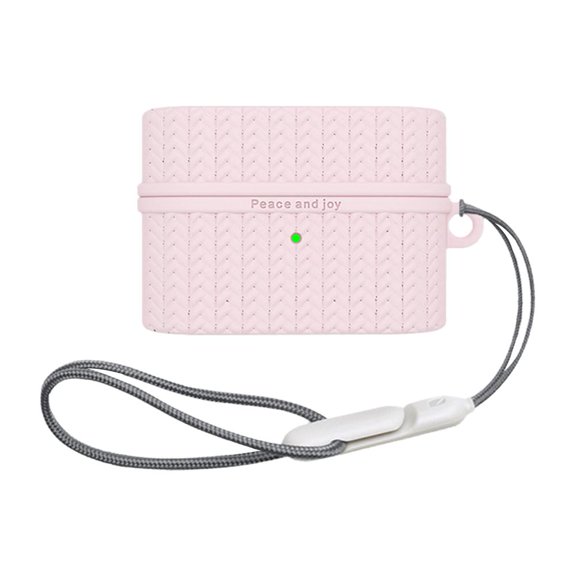 Silicone Case for WF-1000XM6, Soft Flexible Scratch Resistant Cover with Carabiner Protective