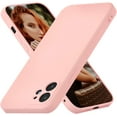 thumbnail image 1 of Silicone Case for iPhone 14 Pro Max 6.7 inch, Slim Liquid Silicone Case Shockproof Full Body Protection Phone Case with Anti-Scratch Microfiber Ultra Slim Soft Bumper Cover - Pink, 1 of 16