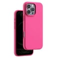thumbnail image 1 of Silicone Case with Soft Microfiber Lining for iPhone 16 Pro Max with Tempered Glass Screen Protector - Hot Pink, 1 of 6