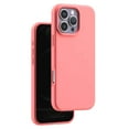 thumbnail image 1 of Silicone Case with Soft Microfiber Lining for iPhone 16 Pro with Tempered Glass Screen Protector - Neon Peach, 1 of 6