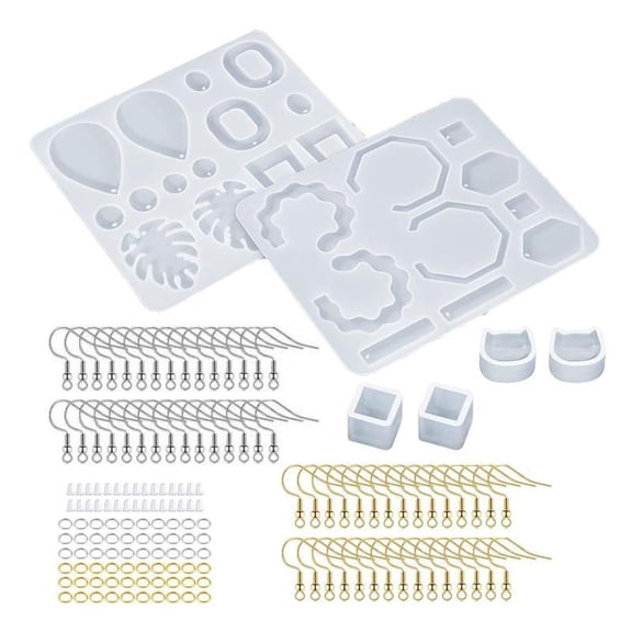 Silicone Casting Molds and Tool Set for Jewellery Making Epoxy Resin Mold