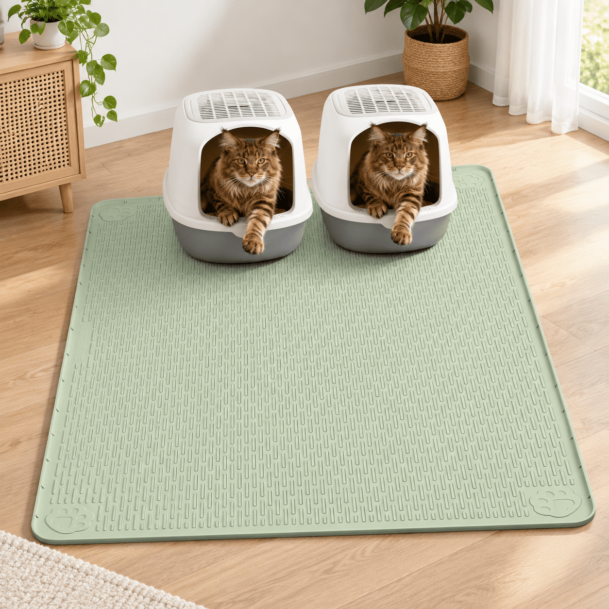 Silicone Cat Litter Mat For Box 57