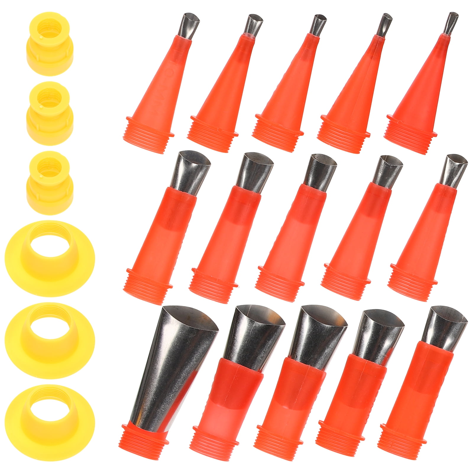 Silicone Caulking Tool Stainless Steel Nozzle Kit Finisher Extension Detachable Sealants
