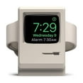 thumbnail image 1 of Silicone Charger Stand For Apple Watch9 8 7 6 5 4 iWatch Ultra49mm Charging Dock Holder Retro Computer Pattern Keeper Bracket Base, 1 of 7