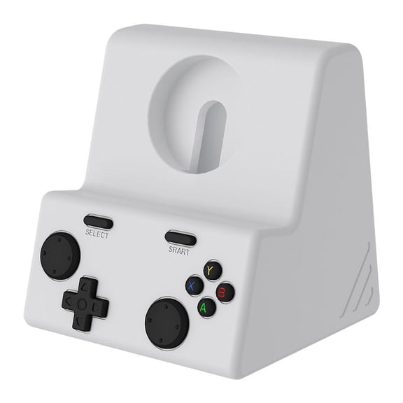 Silicone Charging Dock Station Holder for iPhone 10 Series, Desktop Cable Organizer Stand