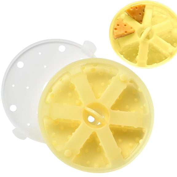 Silicone Cheese Cake Mold, Triangle 6 Cavity Baking Pan, Steamed Cake Pudding Tray, Non Stick Silicone Mold, Soap Butter Craft Mold, Silicone Baking Mold for Cheese Pudding Cornbread, Light Yellow