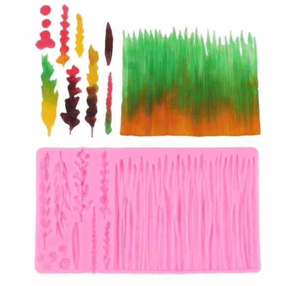 Silicone Chocolate Border Mold Cake Edging Tool Wheat Designs Kitchen Craft