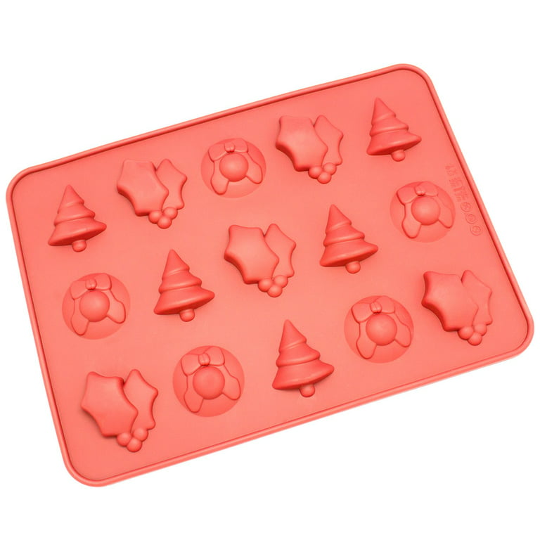 Silicone Chocolate Candy Molds - Non Stick, BPA Free, Reusable 100% Silicon  & Dishwasher Safe Silicon - Kitchen Rubber Tray For Ice, Crayons, Fat