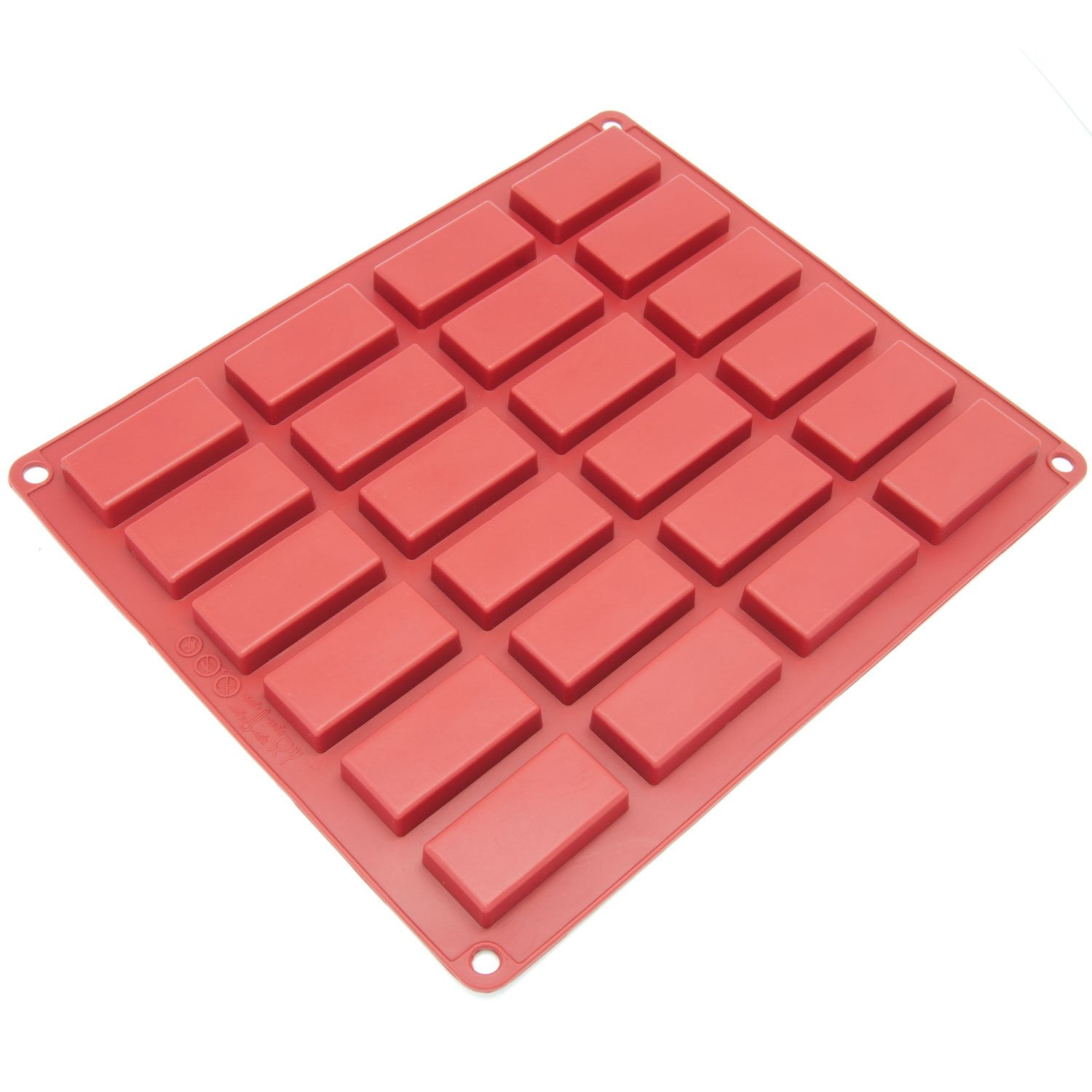 Ice Cube Tray, Candy, Chocolate Mold, Cat Ice Mold, Easy Release, BPA free,  2 Pack, Dishwasher Safe Red