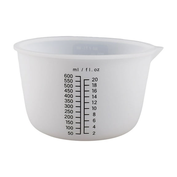 Silicone Chocolate Melting Cup, Reusable Microwave Safe Measuring Cup for Baking, DIY Candy Butter Molds Kitchen Tool