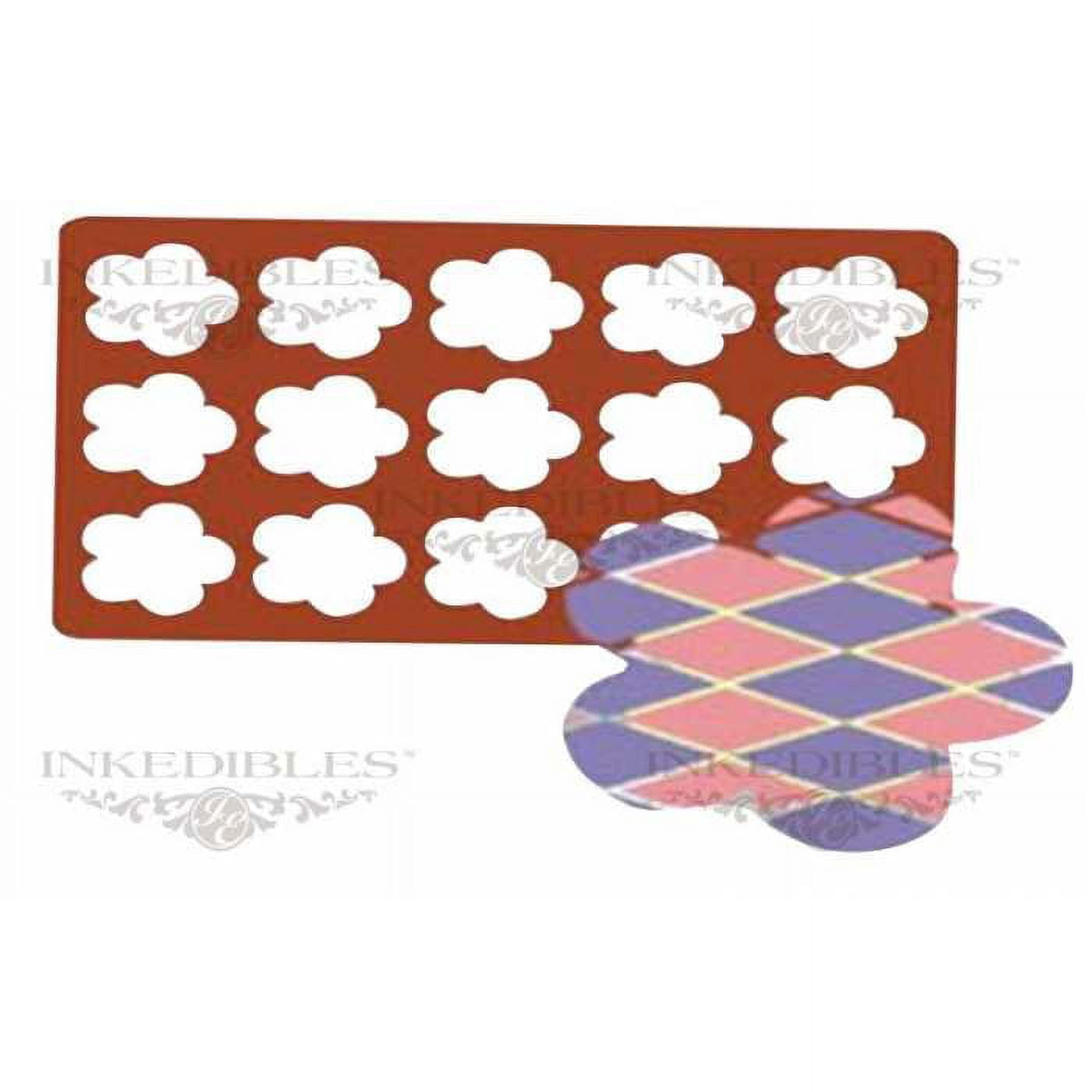 Silicone Chocolate Mold - Flower Chocolate Thins