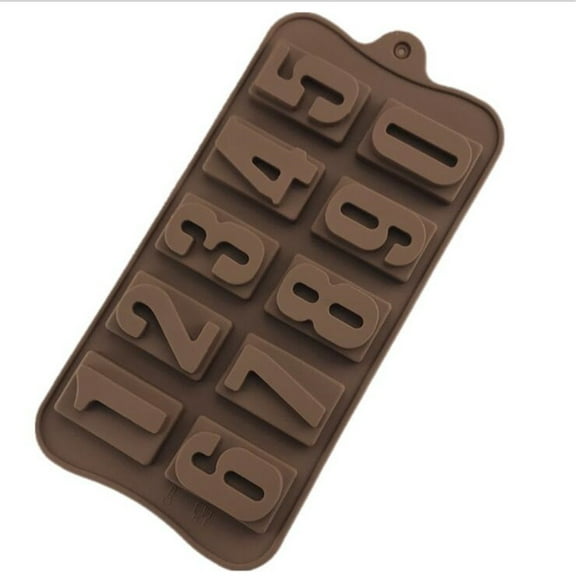 Silicone Chocolate Mold Mix Shape Break-Apart Chocolate Bar Mini Waffle Shape Heart Shape Fragments Square Shape Moulds Homemade Protein and Energy Bar Mould Baking Tool