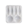 thumbnail image 1 of Silicone Christmas Ornament Mold Crafting Moulds Light Bulb Resin Decorations Suitable for Enthusiasts and Home Decors, 1 of 7