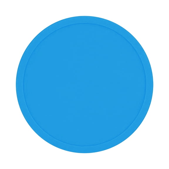 Silicone Coaster 5 Inch Round Non-Slip Cup Mat Absorbent Spill-Proof Drink Pad for Coffee Mugs