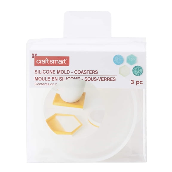 Craft Smart Silicone Coasters Molds