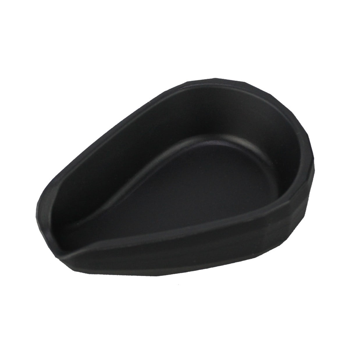 Silicone Coffee Beans Dose Trays Dosing Scoops Leaf Tea Shovel Weigh Container,Black