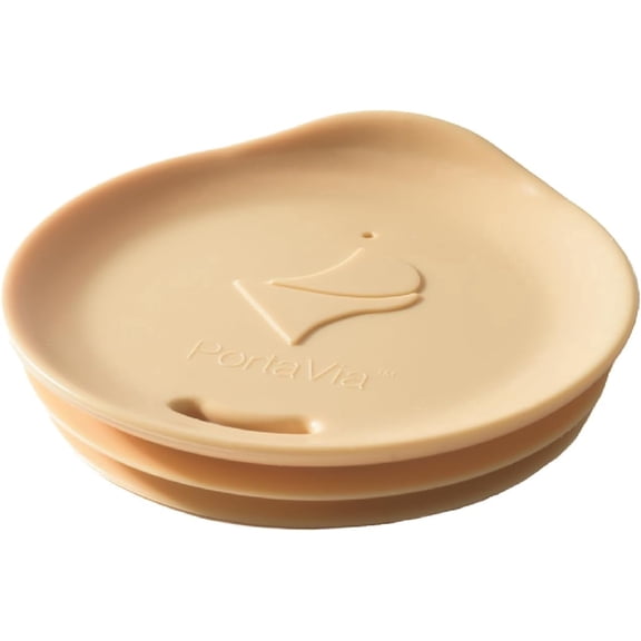 Silicone Coffee Cup Lid  Take Your Favorite Mug To-Go  Dishwasher-Safe, Reusable Coffee Mug Lid for Tumblers, Cups and Mugs with 3 to 3 Inside Diameter  Medium Size, Cappuccino