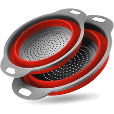 Stainless Steel Mesh Strainers for Kitchen Food and Baking Needs