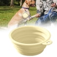 thumbnail image 1 of Silicone Collapsible Dog Cat Bowls, BPA Free Foldable Portable Travel Feeding Bowl with Carabiner, Dishwasher Safe Food Water Bowl for Small Medium Large Dogs Cats Outdoor Camping Hiking, 1 of 9