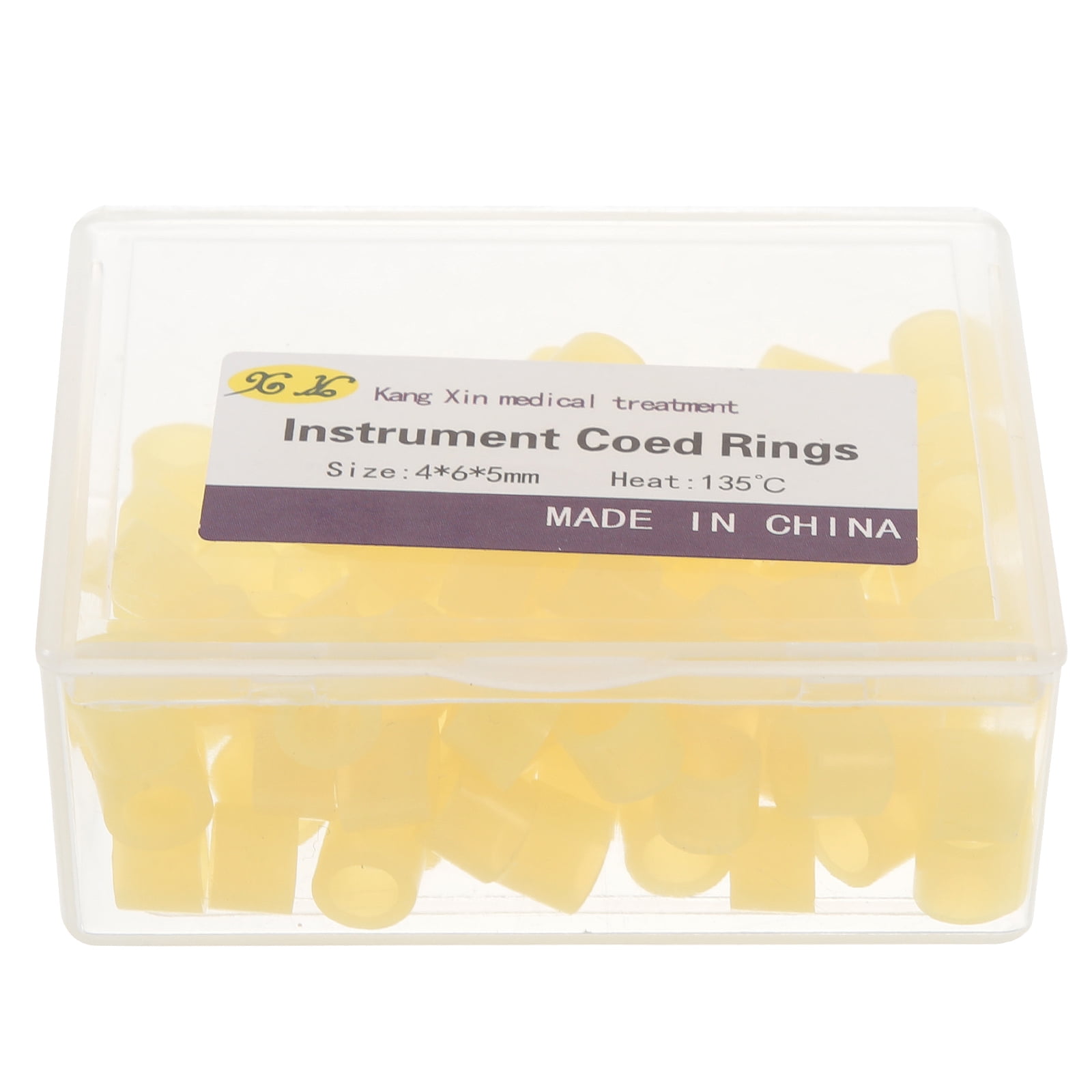 Silicone Color Code Ring Small Identify Rings Orthodontic 100 Pcs High