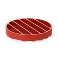 thumbnail image 1 of Silicone Cooker Rack , Roasting Rack for Baking Cooking Steaming, Crock Pot Air Fryer Pressure Cooker Rack, 1 of 6