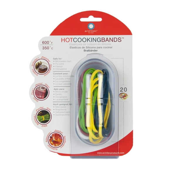 Silicone Cooking Bands - Multi Color - 1 Unit