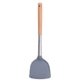 thumbnail image 1 of Silicone Cooking Kitchen Utensils Set with Holder, Wooden Handles BPA Free Non Toxic Silicone Turner Spatula Kitchen Gadgets Utensil Set for Nonstick Cookware - style1, 1 of 6