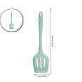 thumbnail image 1 of Silicone Cooking Spatula Slotted Heat Resistant Kitchen Utensils, Small Silicone Slotted Spatula for Fish, Eggs, Pancakes, 1 of 5