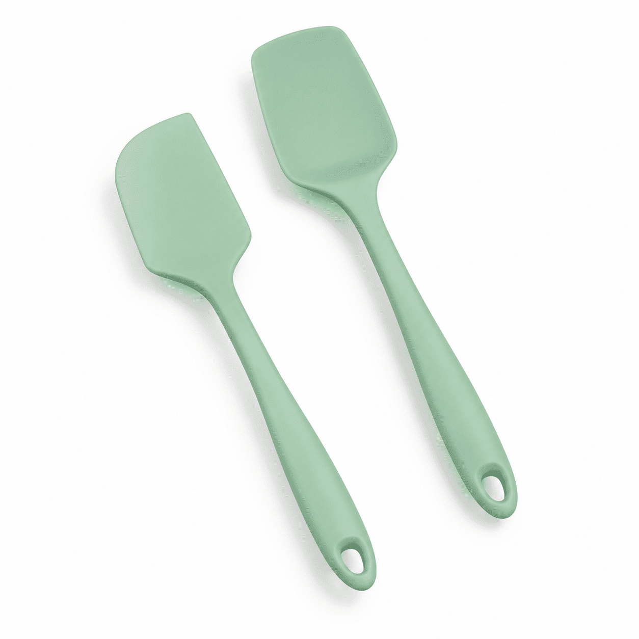 Silicone Cooking Utensils Set 2 Non-stick Kitchen Spatula - Walmart.com