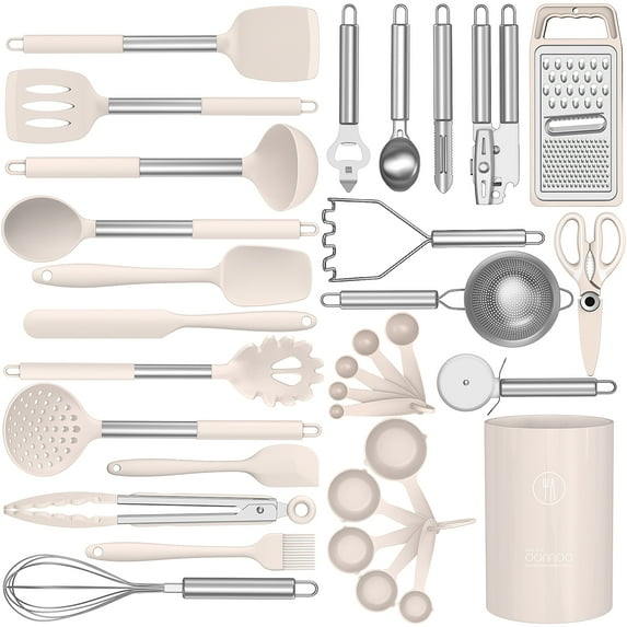 Silicone Cooking Utensils Set 