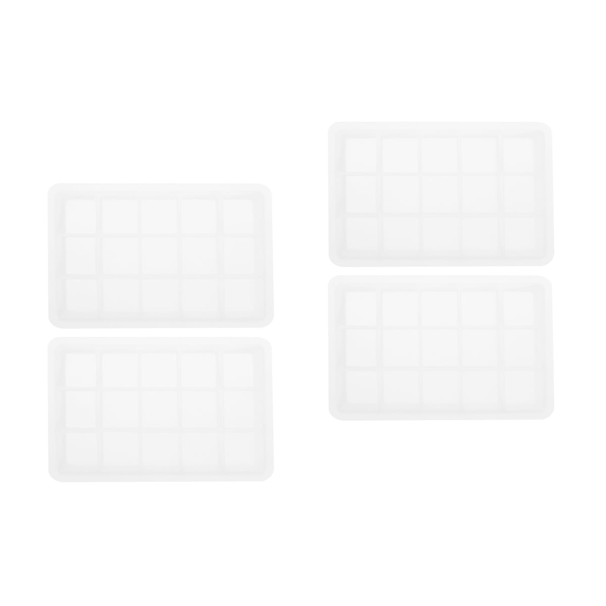 Silicone Cooler Ice Cubes Trays Silicones Model Container Flexible