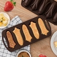 thumbnail image 1 of Silicone Corn Stick Bread Baking Pan Non-Stick Kitchenware For Cakes Chocolates Desserts, 1 of 3