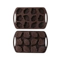 thumbnail image 1 of Silicone Corn Stick Bread Pan Nonstick Bakeware for Cakes Chocolates Desserts, 1 of 4