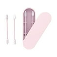 thumbnail image 1 of Silicone Cotton Swab Ear Scoop Stick Reusable Makeup Stick Does Turn Off with Makeup Mirror Makeup Cotton Swab, 1 of 1