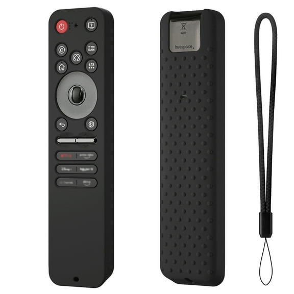 Silicone Cover Case for LG MR25GA Magic Remote Control，Anti-Slip Protective Shell Skin for MR25GA Magic Smart TV Remote Control with Lanyard
