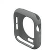 thumbnail image 1 of Silicone Cover For Apple Watch case 44mm 40mm 45mm 41mm 42mm 38mm Accessories Bumper Shell Protector iWatch series SE 3 4 5 6 7 - Dark gray, 1 of 11