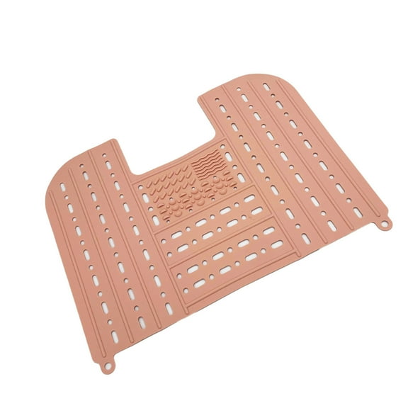 Silicone Cover Foldable Bathroom Organizer Countertop Makeup Mat Heat Beauty Tools Storage Cosmetic