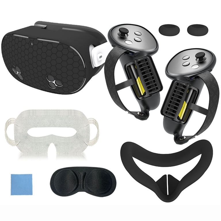Prociv Silicone Cover for Meta Quest 3S, VR Protective Case Set