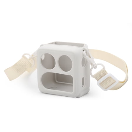 Silicone Cover for Yoto Mini 2024 Children's Card Reader，Protective Case with Shoulder Strap & Card Storage for Storytelling Machine