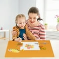 thumbnail image 1 of Silicone Craft Mat | Waterproof Non-Slip Desk Protector for Painting, Handicrafts & Kids Dining | Thickened Raised Edges | Easy Clean Table Cover for Home, Kitchen & Art Projects, 1 of 7