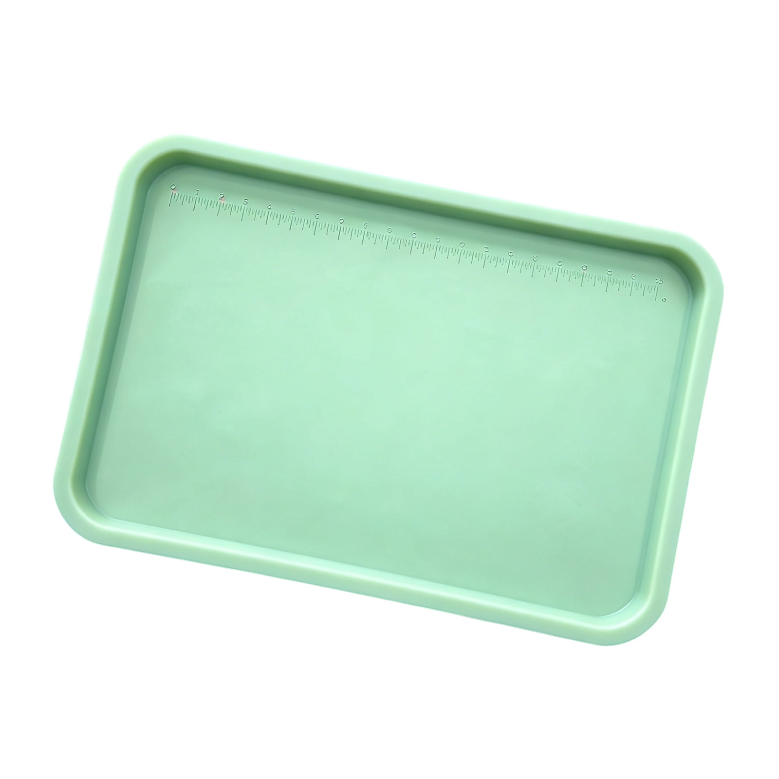 Silicone Craft Mat with Raised Edges to Contain Liquids and Keep Workspaces Cleaning for Projects