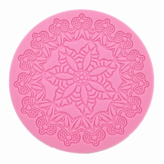 Silicone Crown Shape Cake Mold - Creative Round Baking Mat for Parties and Celebrations