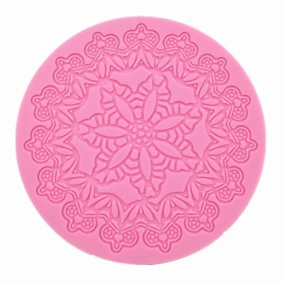 Silicone Crown Shape Cake Mold - Creative Round Candy Mat for Baking and Decorating