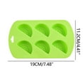 thumbnail image 1 of Silicone Cube Molds Fruit-Shaped Multi-Use for Baking Freezing Crafts, Food-Grade Non-Stick Flexible with Reinforced Rim, 1 of 5