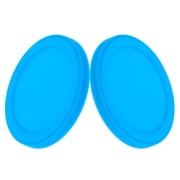 NICERIO Silicone Cup Lids, and Flexible, Set of 2 for Secure Cup Covers