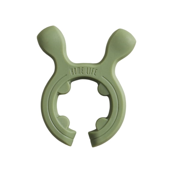 Silicone Cutlery Holder Clip Deer Horn Shape Heat Spoon Holder And Boiling Stopper Bobbin Clips for Workbench Clamp Vise Clamps for Metal Corner Clamps Woodworking Clamps F Style Woodworking Vise