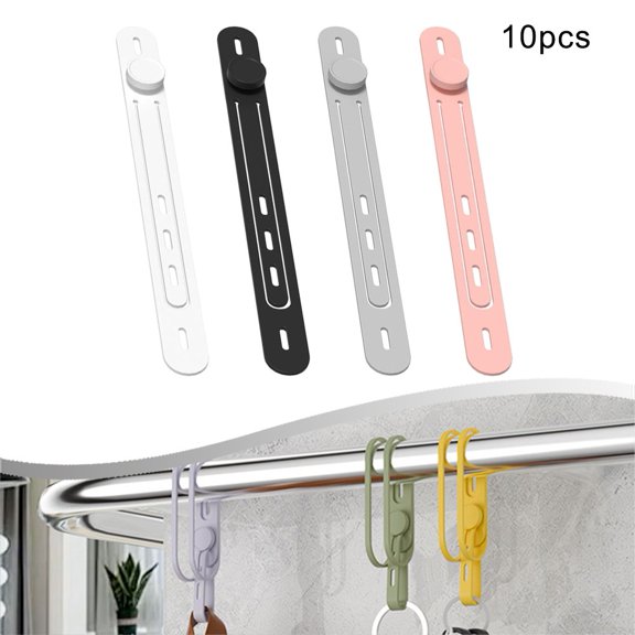 Silicone Data Cable Storage Silicone Cable Tie Multifunctional Reusable White Smile Home