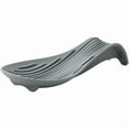 thumbnail image 1 of Silicone "Deck Chair" Large Heat-resistant Spoon Rest for Stove Top/Countertop, Reusable Kitchen Cooking Utensil Holder for Spatulas, Ladles, etc., Dishwasher Safe, 9.1*4.2*1.6in (Gray), 1 of 5